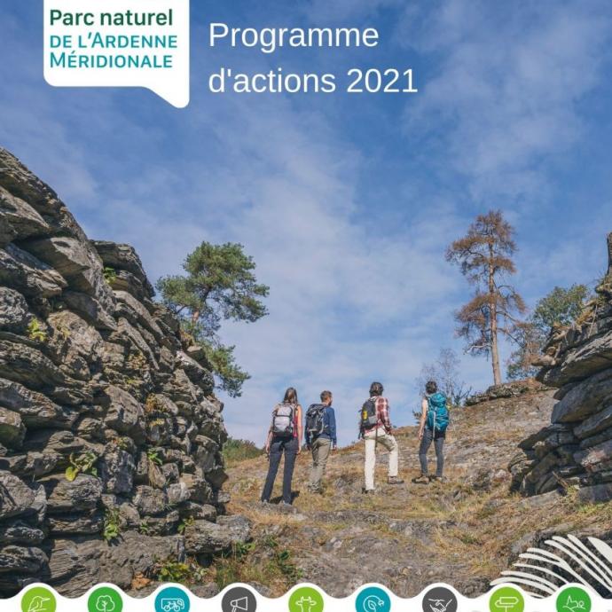 Programme d'actions 2021 -  - Publications Parc Naturel Ardenne Meridionale
