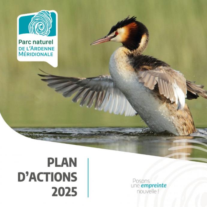 Plan d'actions 2025 - Découvrez les actions prévues pour l'année 2025. - Publications Parc Naturel Ardenne Meridionale