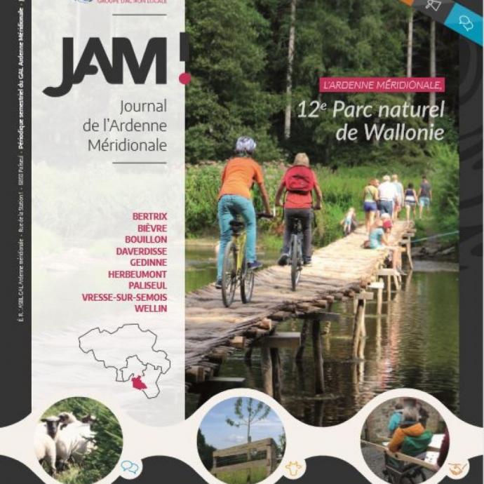 JAM! n°2 - 2Ãšme numÃ©ro du Journal de l'Ardenne mÃ©ridionale. DÃ©couvrez nos projets et actualitÃ©s ! - Publications Parc Naturel Ardenne Meridionale